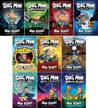 Dog Man Books Series Set 1-10: Dog Man, Unleashed, A Tale of Two Kitties, Dog Man and Cat Kid, Lord of the Fleas, Brawl of the Wild, For Whom the Ball Rolls, Fetch-22, Grime and Punishment, Mothering Heights - Image 2